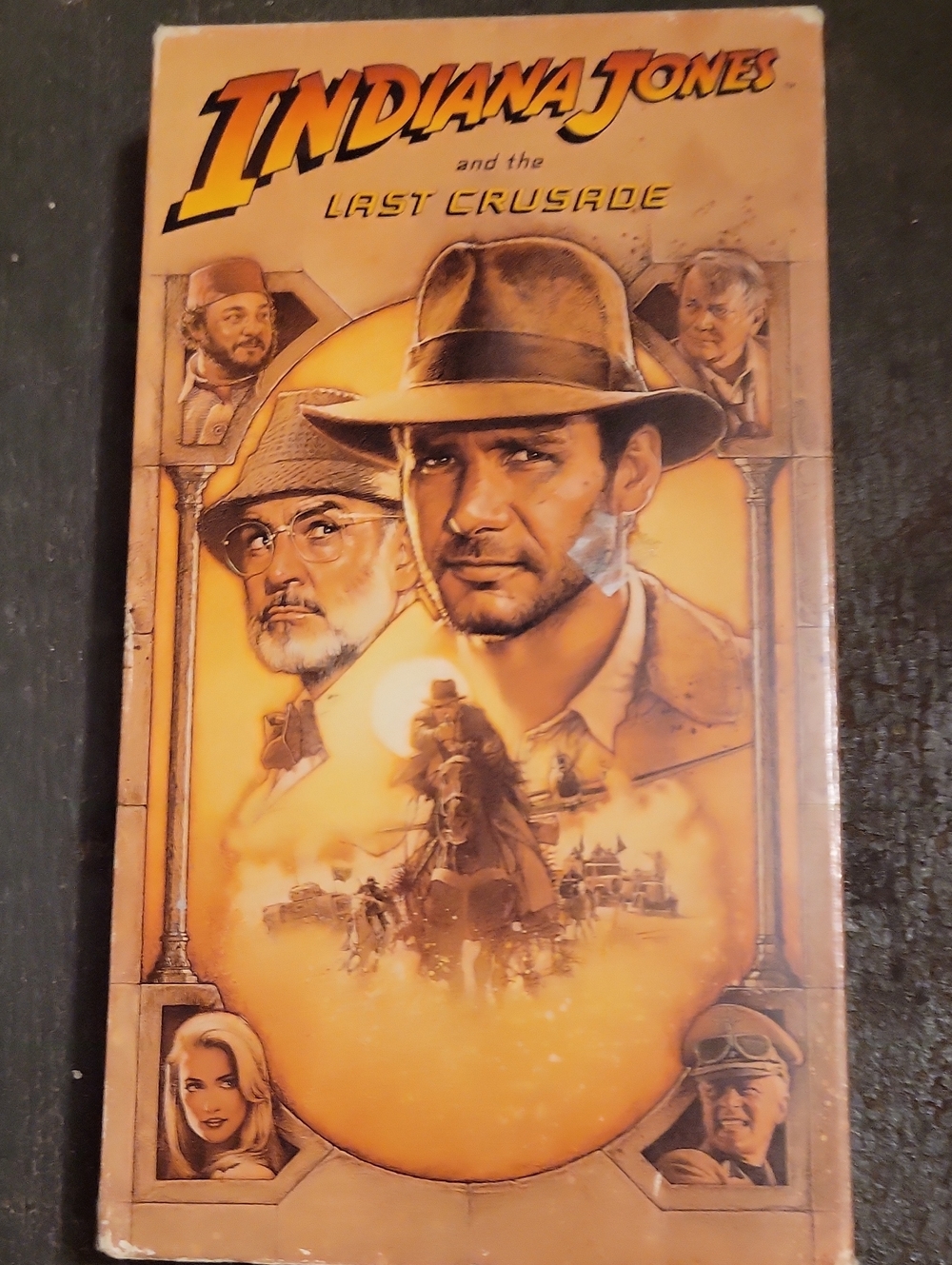Indiana Jones The Last Crusade VHS Movie